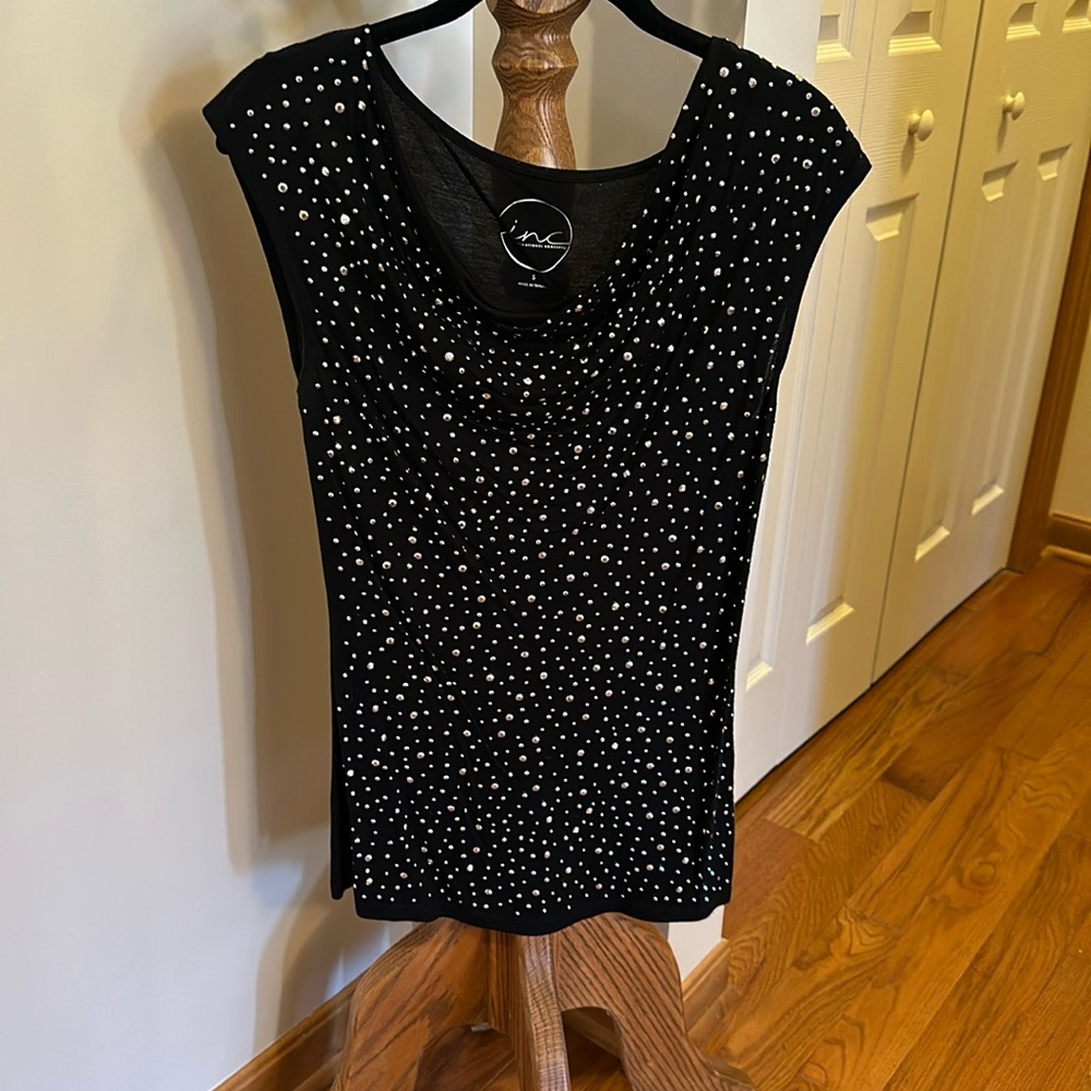 Inc Metal Embellished Tunic